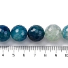 Natural Dragon Veins Agate(Dyed & Heated) Beads Strands G-K390-A07-01-5