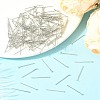 SHEGRACE Brass Flat Head Pins XGR0084P-32P-4