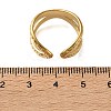 304 Stainless Steel Cuff Open Rings SA-CBAD22F-01G-D-2