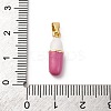 Brass Enamel Pendants KK-Q098-40G-B-3