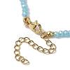 Glass Bead Necklaces NJEW-JN04688-6