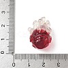 Transparent Resin Pendants CRES-D306-10G-A-4