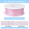 Rayon Rhinestones Ribbon OCOR-WH20050-012C-02-2