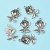 Tibetan Style Alloy Pendants TIBEP-EA155YKG-AS-LF-3
