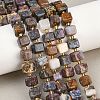 Natural Pietersite Beads Strands G-F832-A10-01-1