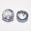 Faceted Glass Rhinestone Charms RGLA-F051-8mm-001BS-2