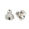 Tibetan Style Alloy Bead Caps TIBE-P003-73AS-1