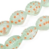 Handmade Lampwork Beads Strands LAMP-I027-11E-2