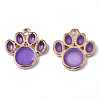 Alloy Resin Pendants RESI-R430-02C-LF-2