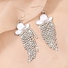 Alloy Rhinestone Dangle Earrings FS-WG4606E-16-1