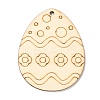 DIY Crafts Easter Egg Shape Cutouts Pendants LS-AJEW-P087-B01-08-2