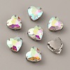 Heart Shape Sew on Rhinestone FIND-WH0128-92A-2