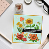 2Pcs 2 Styles Flower Carbon Steel Cutting Dies Stencils DIY-WH0309-3123-3