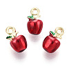 Alloy Enamel Charms PALLOY-T090-51-1
