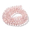 Electroplate Glass Beads Strands LS-GR12MMY-59AB-4