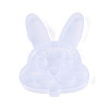Easter Rabbit 13 Grids Plastic Bead Storage Containers with Hinged Lid CON-T001-04-2
