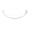 Natural Keshi Pearl Two Sides Polished Beaded Necklaces for Women NJEW-JN05336-02-3