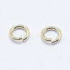 Electroplated Stainless Steel Open Jump Ring STAS-G152-01G-2.5x0.4-2