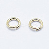 Electroplated Stainless Steel Open Jump Ring STAS-G152-01G-2.5x0.4-2