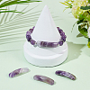 6Pcs Natural Fluorite Connector Charms G-AR0006-27C-4