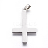 Tarnish Resistant 304 Stainless Steel Saint Peter's Cross Big Pendants LS-STAS-L218-04P-1