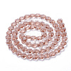 Transparent Glass Beads GLAA-Q066-10mm-C15-2