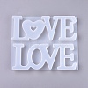 Valentine's Day Word Love Silicone Molds DIY-K017-18-2