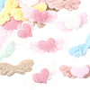 50Pcs 10 Styles Wing Imitation Rabbit Hair Ornament Accessories DIY-SC0032-27-7