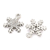 Brass Micro Pave Clear Cubic Zirconia Pendants FIND-Z044-09P-2