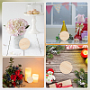 30Pcs Wooden Cup Mats AJEW-CN0002-10-5