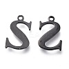 304 Stainless Steel Charms STAS-H112-S-EB-2