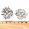 304 Stainless Steel Studs Earrings for Women LS-EJEW-K306-29P-5