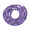 Natural Amethyst Beads Strands G-S362-015-2
