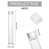 PVC Plastic & Rubber Transparent Storage Tube FIND-WH0176-05A-2