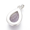 Natural Amethyst Pendants X-G-L512-C19-3