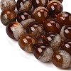 Natural Agate Beads Strands G-F820-J01-01-4