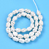 Natural Cultured Freshwater Pearl Beads Strands LS-PEAR-N012-02N-01-2