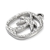 Non-Tarnish 304 Stainless Steel Pendants STAS-M323-47P-2