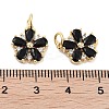 Brass Micro Pave Cubic Zirconia Charms KK-C051-01G-01-3