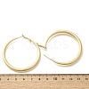 Brass Hoop Earrings for Women LS-EJEW-A121-18C-G-3