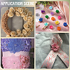 50Pcs 10 Colors Handmade Polyester Costume Accessories DIY-SP0006-45-7