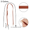 2 Pcs 2 Colors PU Leather Bag Handles FIND-CA0002-01-2