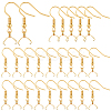 50Pcs 304 Stainless Steel Earring Hooks STAS-SC0010-74G-1