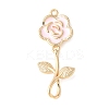 Brass Enamel Pendants KK-A253-01G-03-1