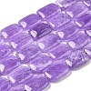 Natural Dyed Malaysia Jade Beads Strands G-B137-B02-01B-2