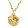 Stylish 304 Stainless Steel Sunbeam Pendant Necklaces for Women Daily Wear YM0399-5-1