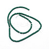 Non-magnetic Synthetic Hematite Beads Strands G-WH0018-01J-2