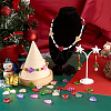 Cheriswelry DIY Christmas Tree Beads Jewelry Making Finding Kit GLAA-CW0001-06-19