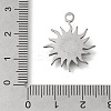 Anti-Tarnish 304 Stainless Steel Pendants STAS-Z092-01AS-01-3
