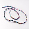 Electroplate Non-magnetic Synthetic Hematite Bead Strands G-F300-40B-02-2